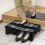 トレードワン センターサポート付折りたたみ踏み台 ちょい乗りセノ・ビー10cm 2個セット トレードワン センターサポート付折りたたみ踏み台 ちょい乗りセノ・ビー10cm 2個セット