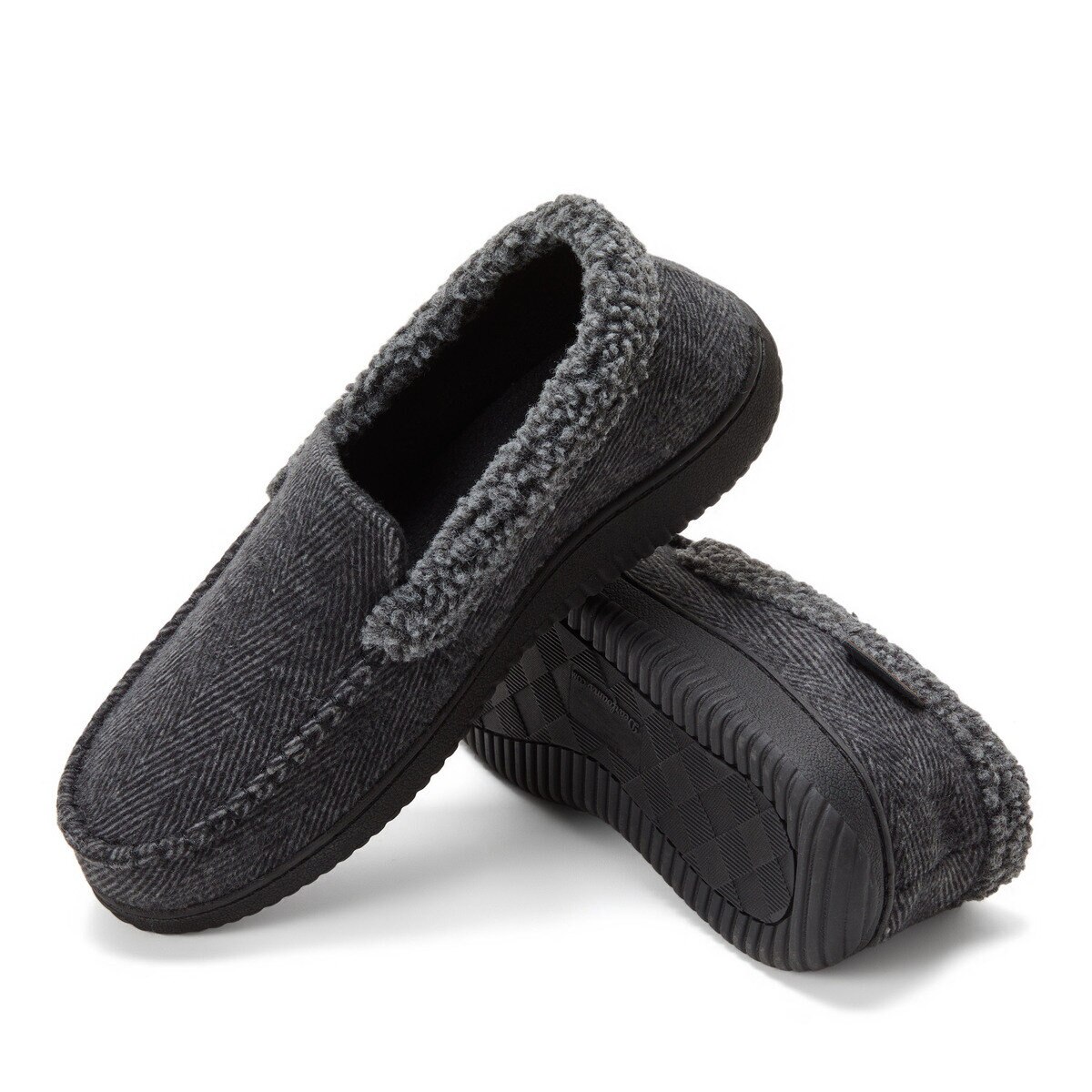 DEARFOAMS メンズ スリッパ ブラック L