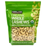 Kirkland Signature Organic Unsalted Whole Cashews 1.13kg