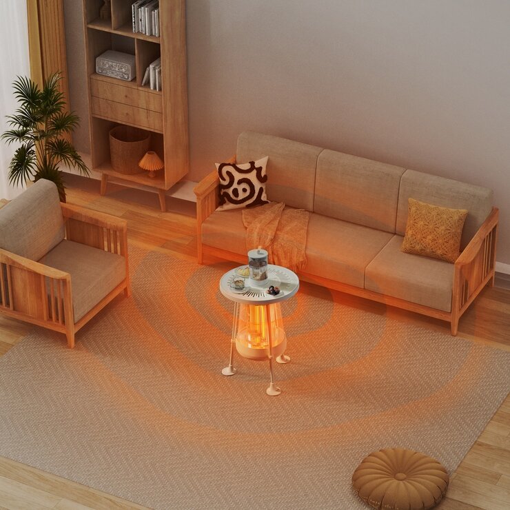 ニップライフ カーボンヒーター ヌクレア NL-NK25WT NL-NK25WT