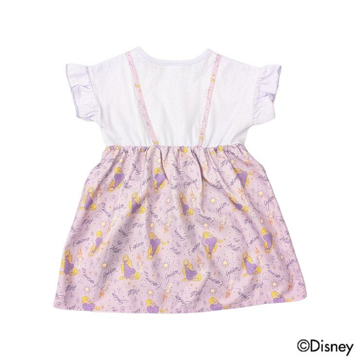 ディズニー キッズ ワンピースドレス ラプンツェル 110