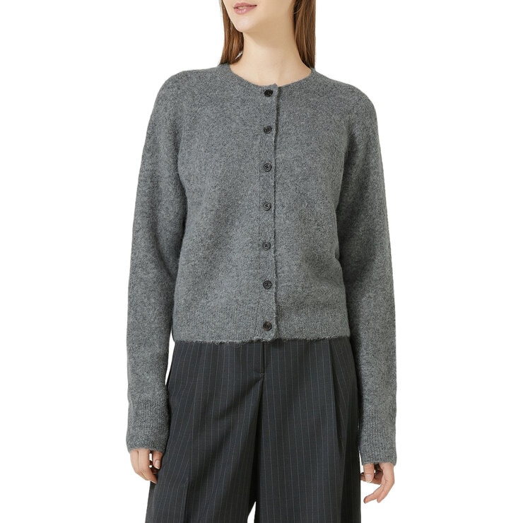 VINE レディース アルパカ ウール カーディガン