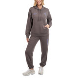 エル レディース ロゴ パーカー ダークグレー L エル レディース ロゴ パーカー ダークグレー L