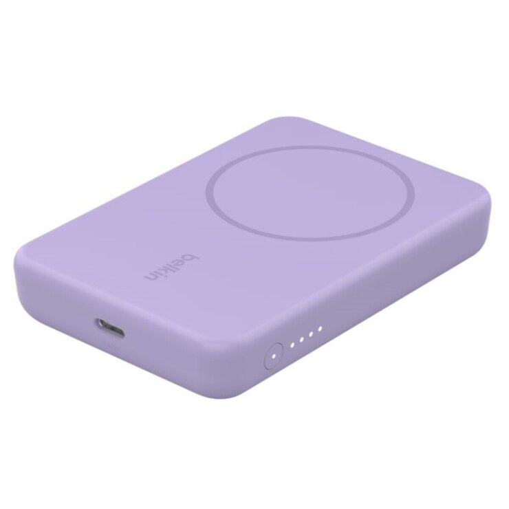 Belkin MagSafe対応 ワイヤレス モバイルバッテリー 5000mAh スタンド付き Belkin MagSafe対応 ワイヤレス モバイルバッテリー 5000mAh スタンド付き