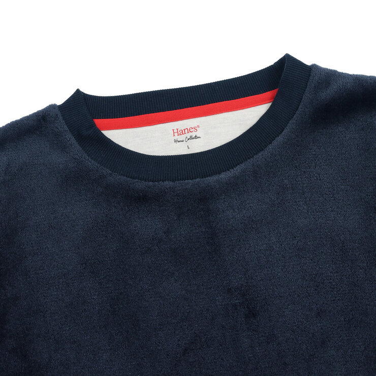 ヘインズ メンズ ラウンジセット ネイビー XL