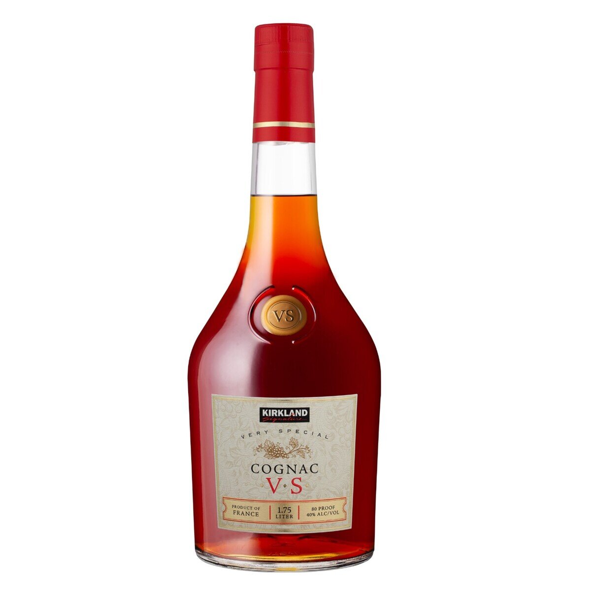 カークランドシグネチャー コニャック V.S 1750 ml