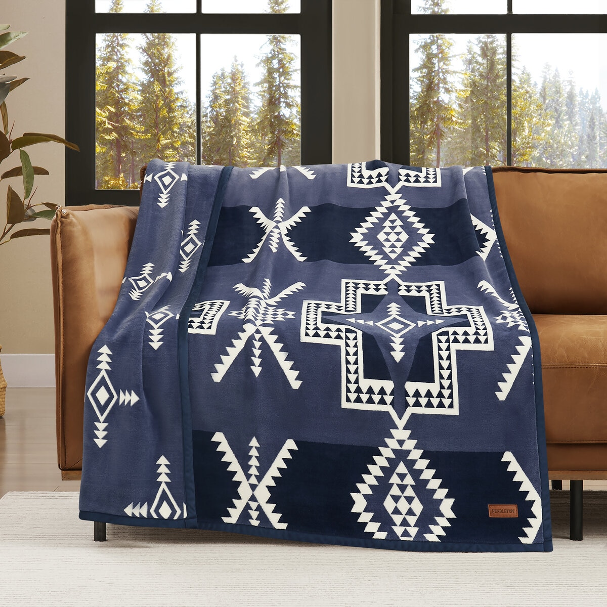 ペンドルトン 大判ひざ掛け リバーシブル 127cm x 177cm コネホス