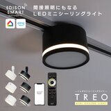 Edison Smart(エジソンスマート) TREOミニシーリングライト ダクトレール用 ブラック TRE-TL178BK