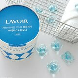 LAVOIR (ラヴァ) カプセル洗濯洗剤 アイリス&ピオニーの香り 60粒
