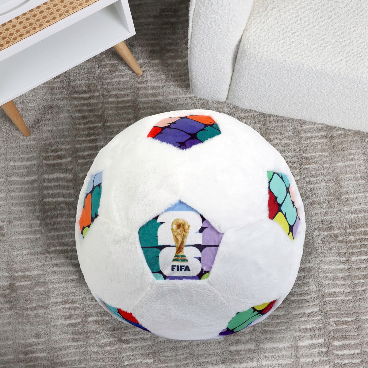 FIFA ワールドカップ サッカーボール クッション カラー