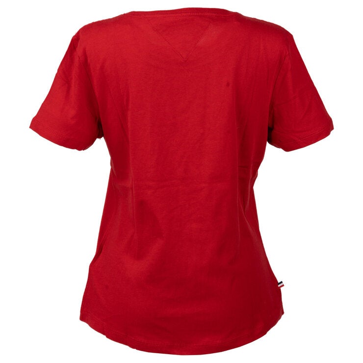 トミー ジーンズ ソフト ジャージ Tシャツ サンバ レッド L トミー ジーンズ ソフト ジャージ Tシャツ サンバ レッド L