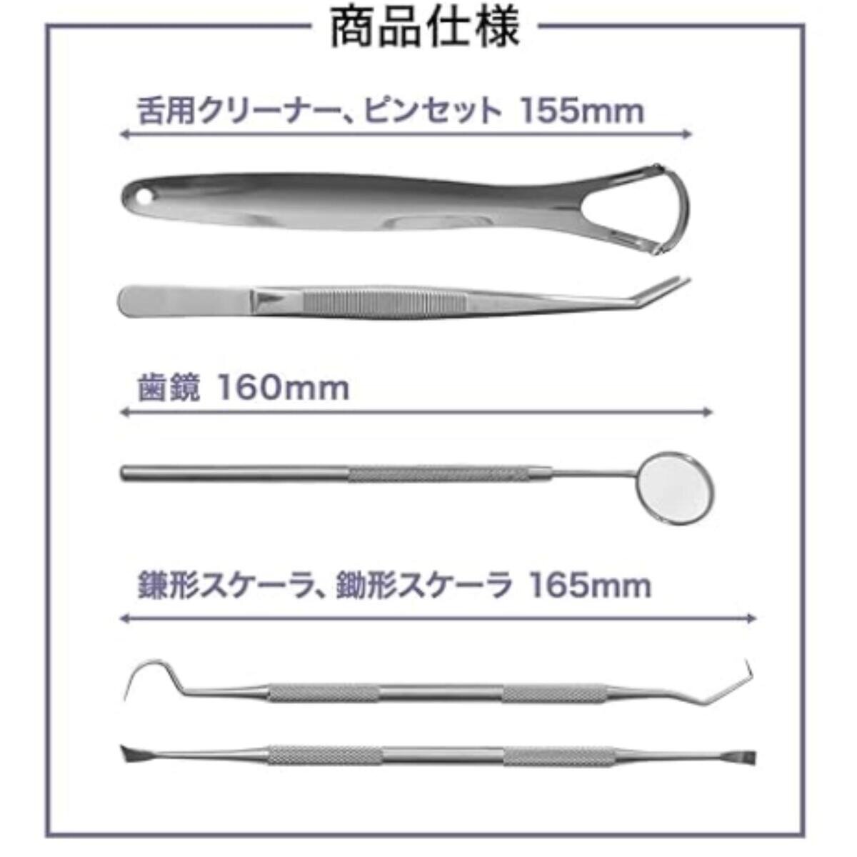 THE歯石取りデンタルツール 5点セット