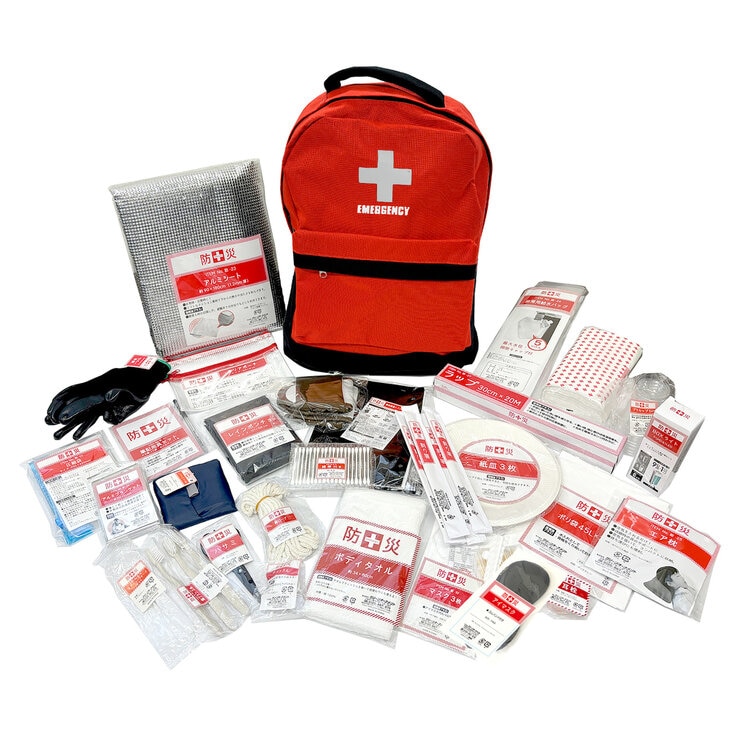 YAMAZEN 防災バッグ 災害対策30点セット YBG-30BB