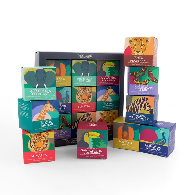 ウィッタード コーヒー オブ ザ ワールド 45g x 9種 (粉)