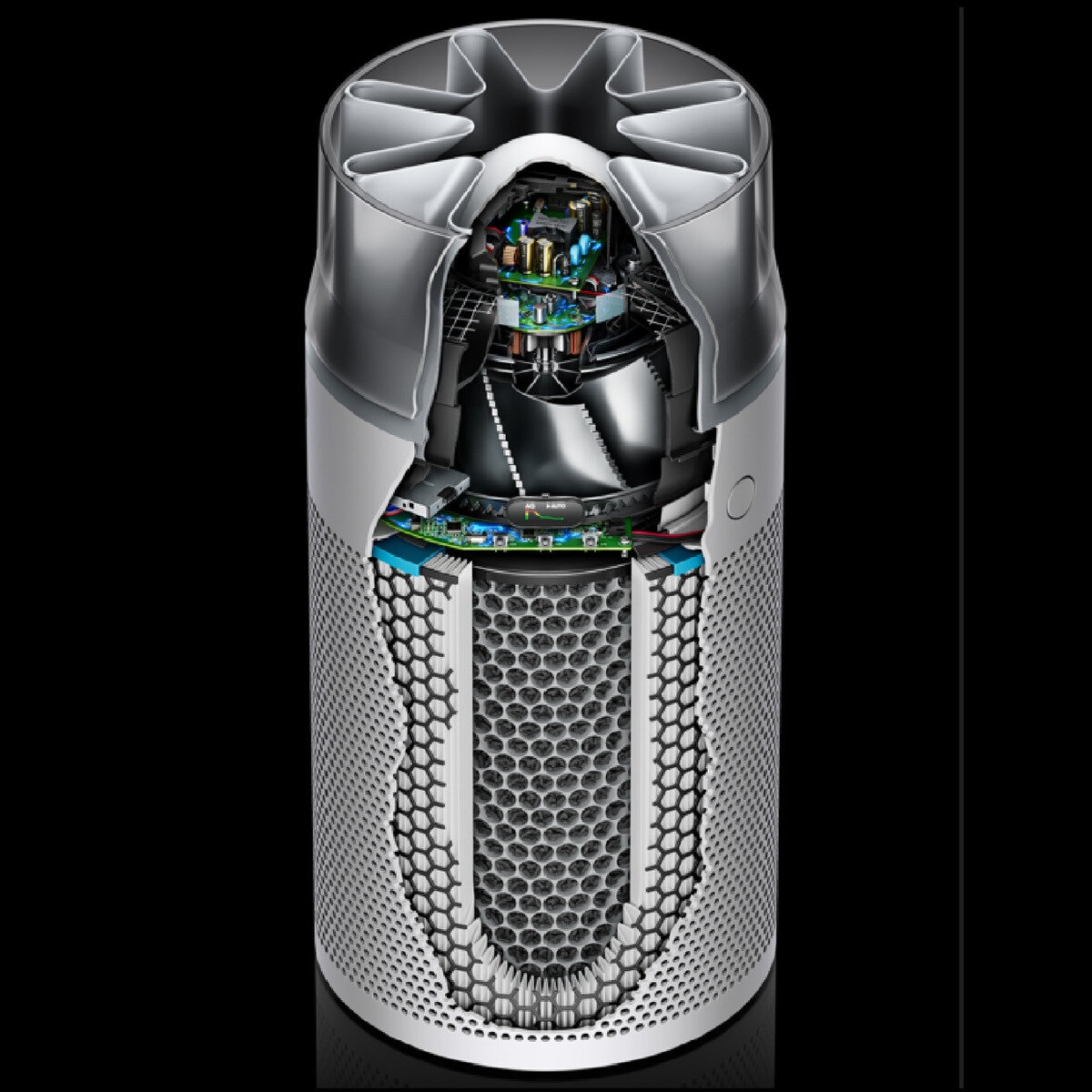 DYSON AIR PURIFIER HUSH JET SHIZUKA SP01 WS