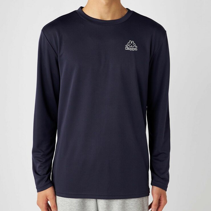 カッパ メンズ 長袖Tシャツ / ネイビー / L カッパ メンズ 長袖Tシャツ / ネイビー / L