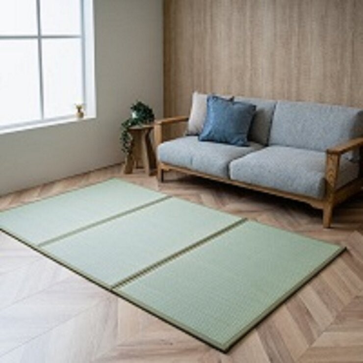 国産い草 3つ折り マットレス 置き畳 120 cm x 210 cm 国産い草 3つ折り マットレス 置き畳 120 cm x 210 cm