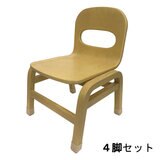 キッズチェア M 4脚セット HG-MC-808