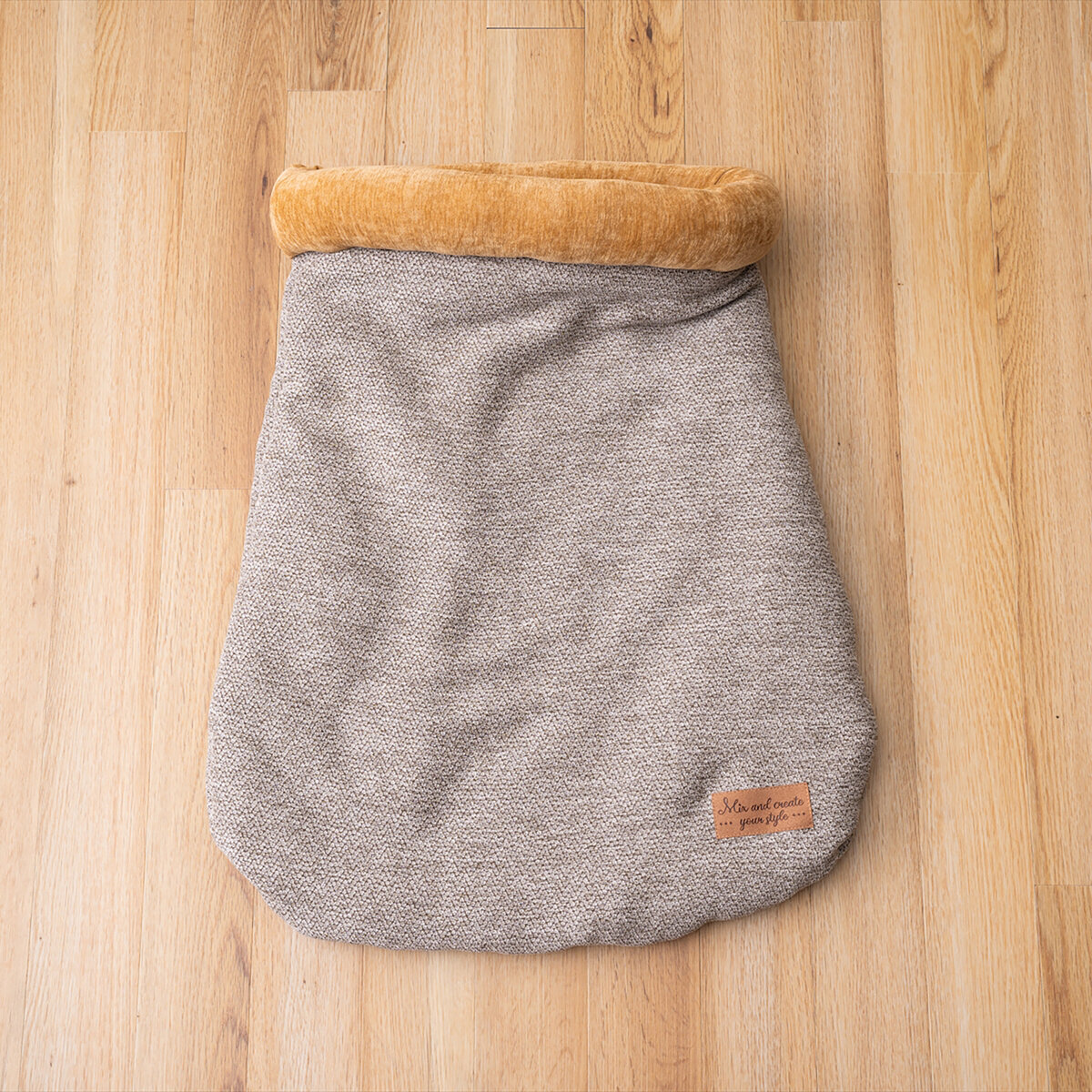 ペット寝袋 2個セット ベージュ ペット寝袋 2個セット ベージュ