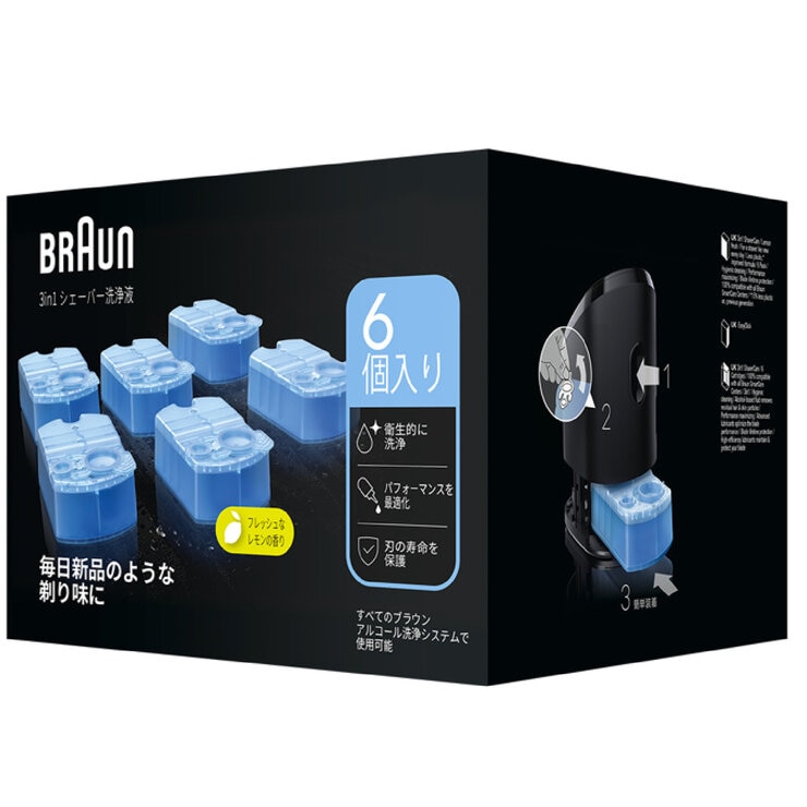 【新品未開封品6箱 】BRAUN 3in1 シェーバー洗浄液 5個入り + 1個 新品未開封】 BRAUN 3in1 シェーバー洗浄液 6個入り - メルカリ