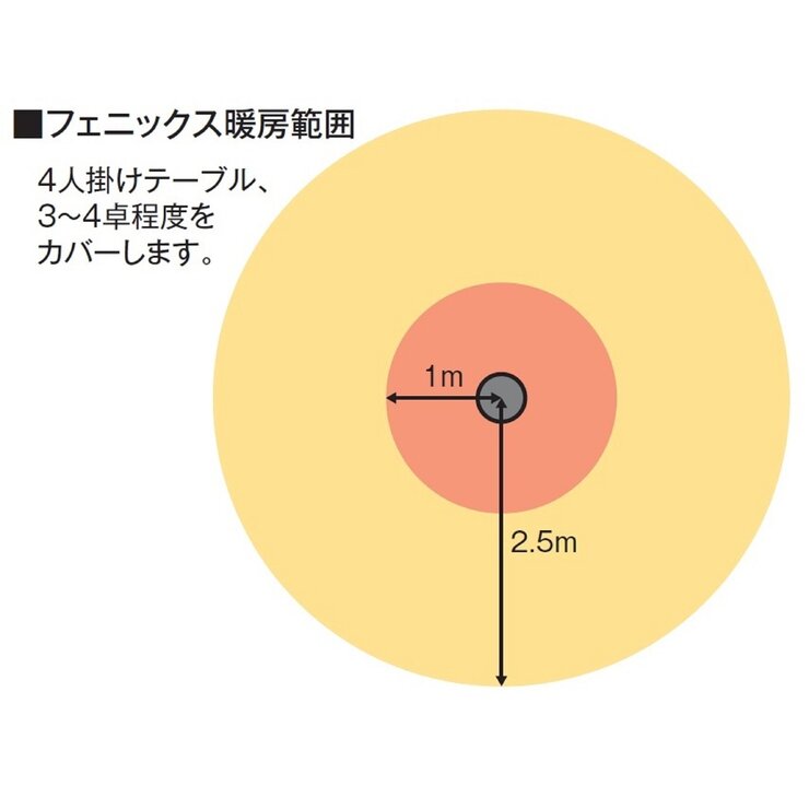 クレスター 屋外用フェニックスヒーター スタンド付き シルバー クレスター 屋外用フェニックスヒーター スタンド付き シルバー