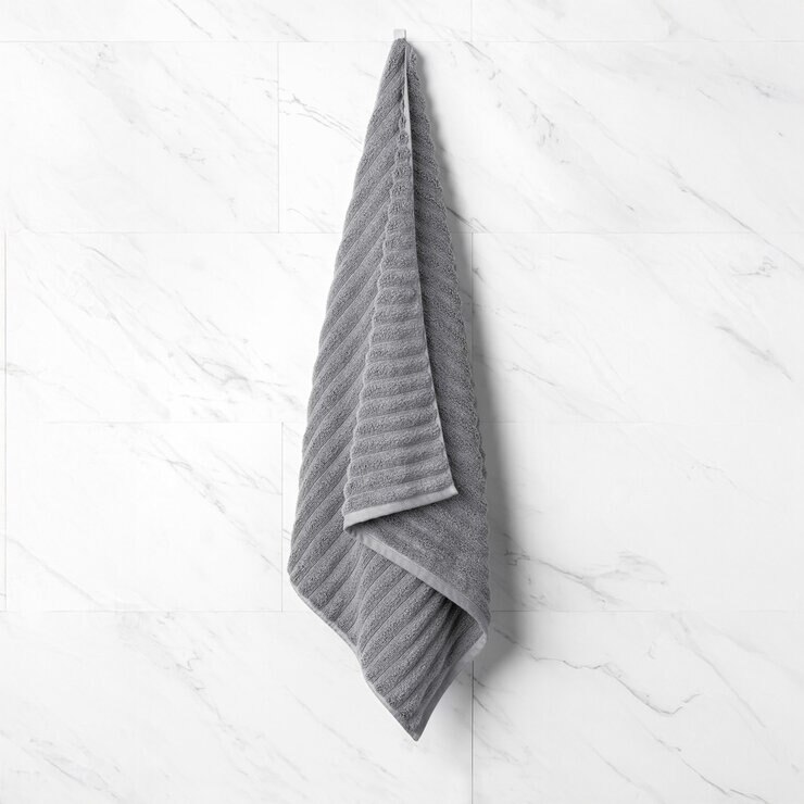 WELHOME バスタオル 76cm x 147cm グレー WELHOME バスタオル 76cm x 147cm グレー