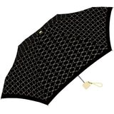 assa 日傘折りたたみ AMM50 ブラック / フラワークロス AMM752