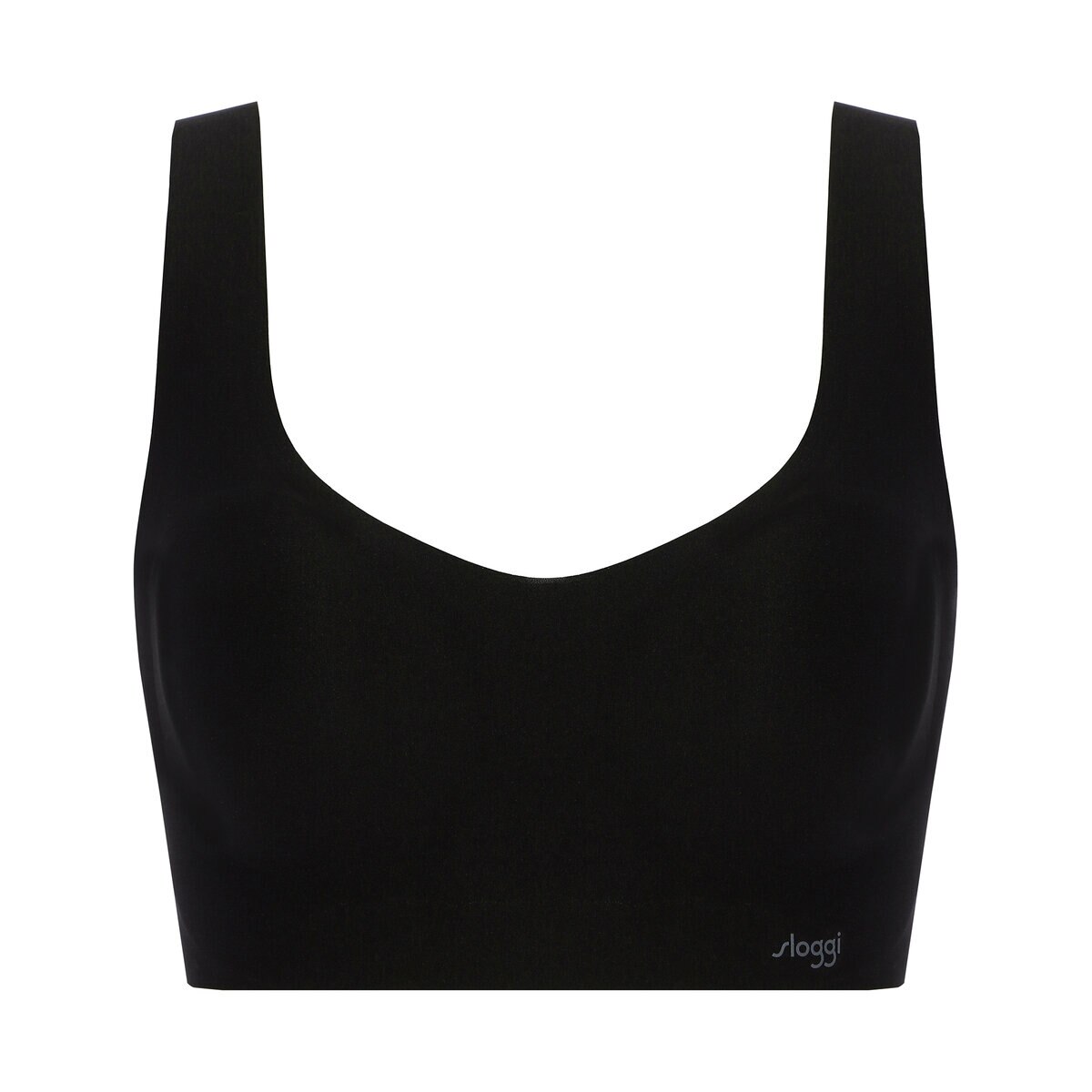 トリンプ・インターナショナル・ジャパン スロギー ワイヤレス ブラ 2枚組 ブラック/スキンベージュ M