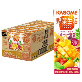 カゴメ野菜生活マンゴーサラダ 200mlx24本 カゴメ野菜生活マンゴーサラダ 200mlx24本