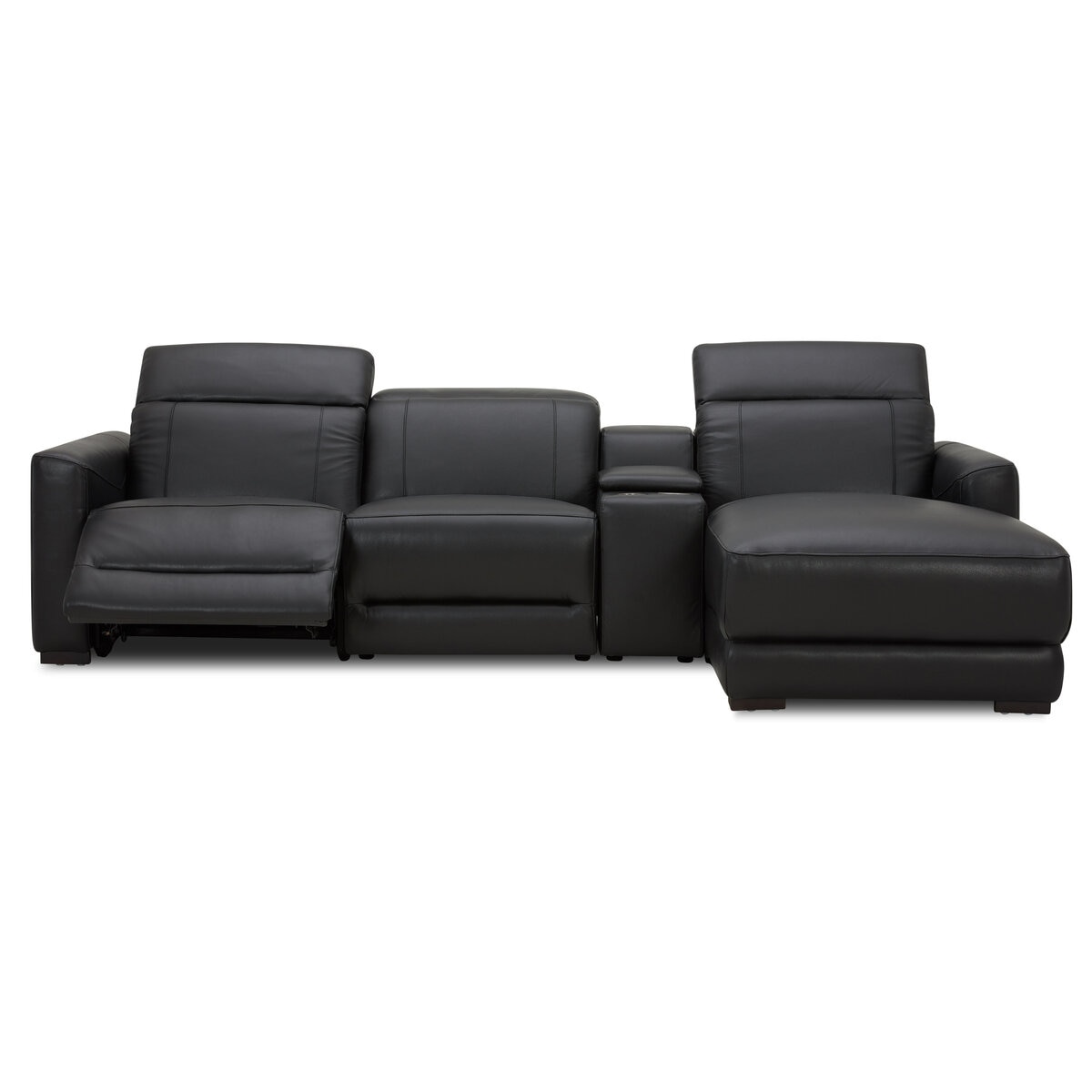 Gilman Creek Furniture 電動 革製リクライニングソファ 4PC