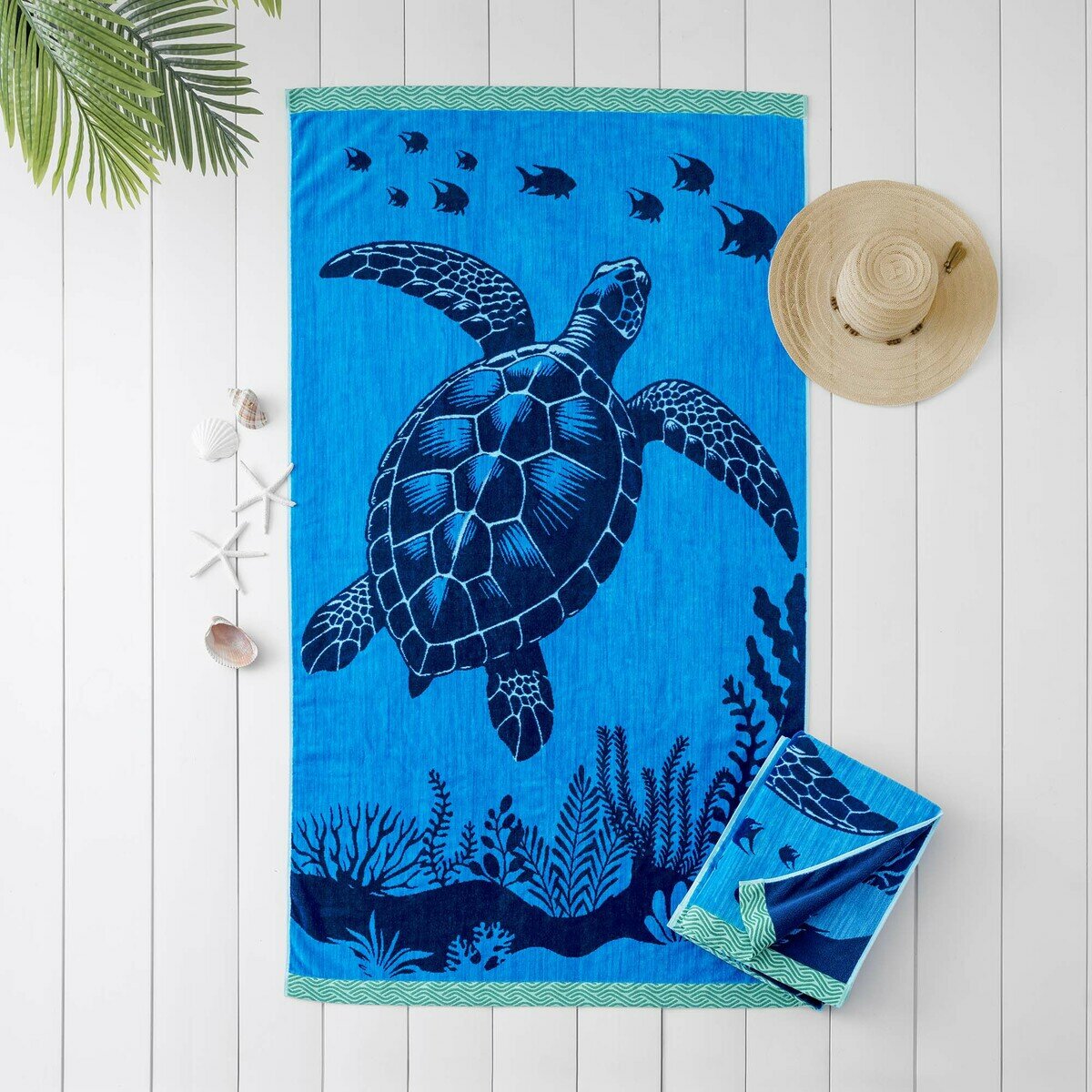 大判ビーチタオル 101cm x 182cm