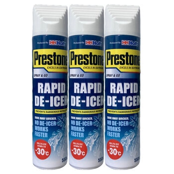 プレストン ディアイサー スプレー解氷剤 550 ml x 3本