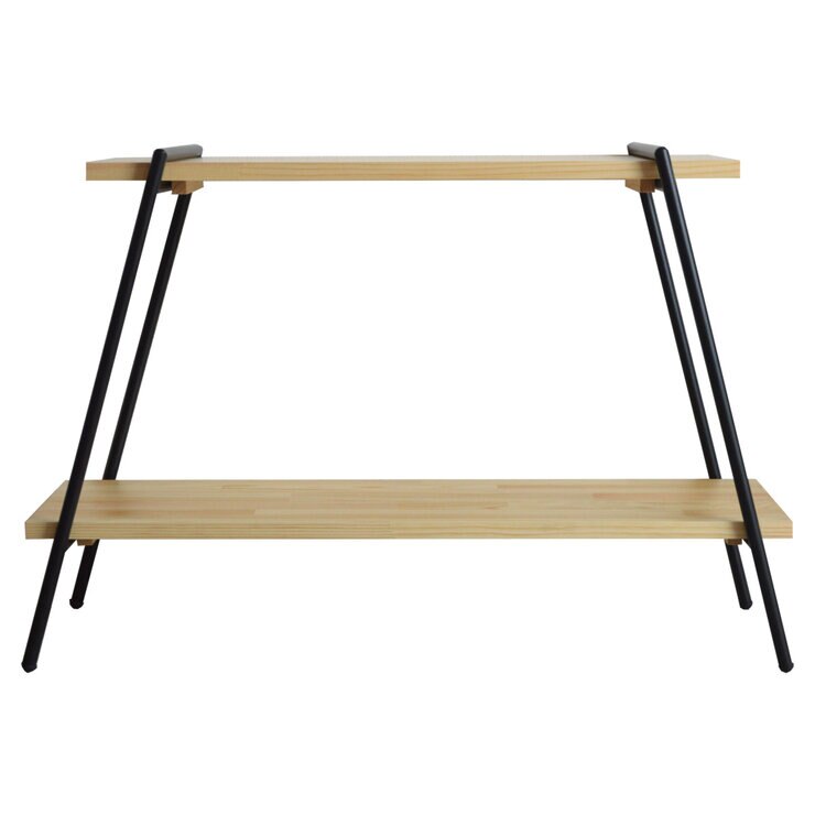 COLLEND アイアンレッグラック 2段 ナチュラル ILR2-NA