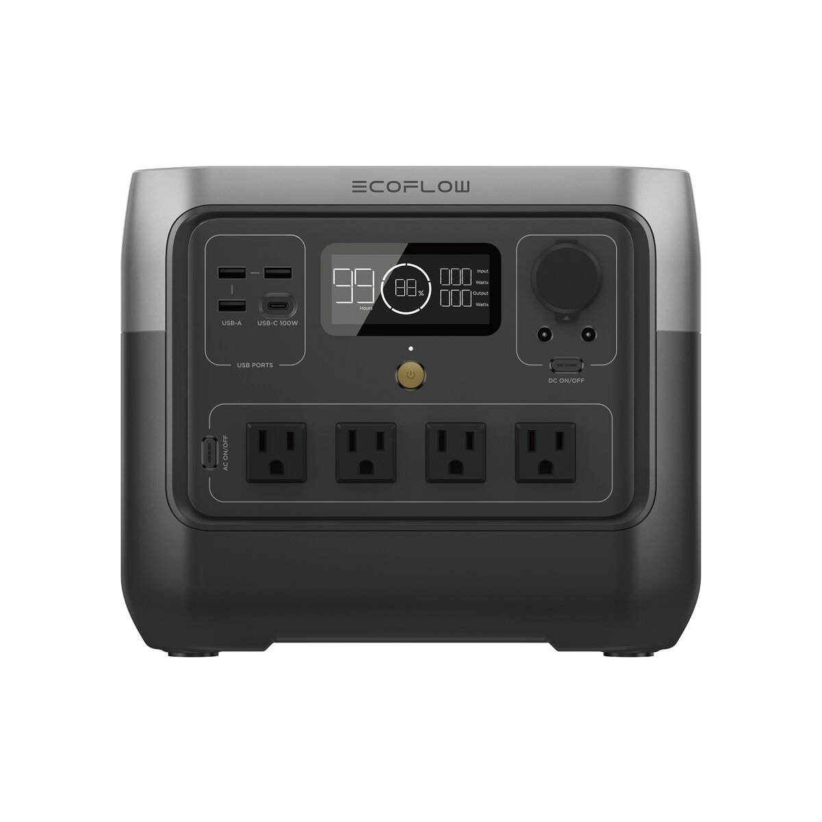 EcoFlow(エコフロー) ポータブル電源 リバー2 プロ ZMR620-B-JP 容量768Wh