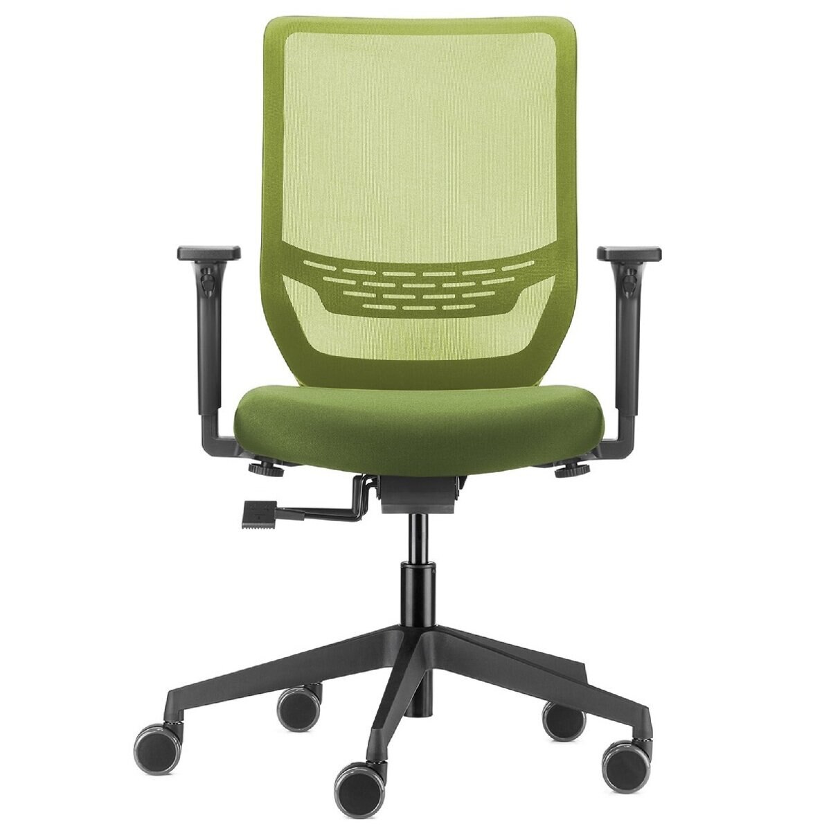 ドーファン トゥーシンクチェア 肘付き グリーン