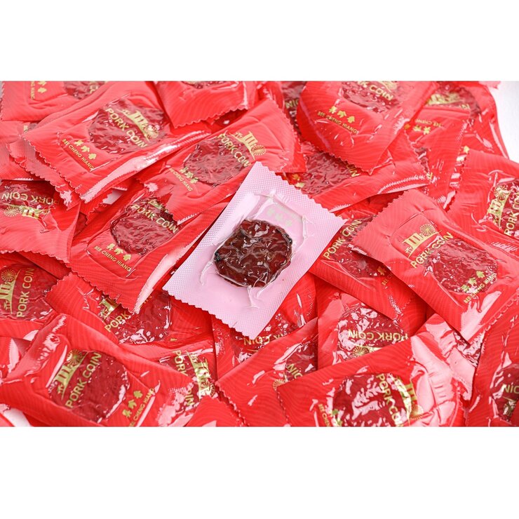 Bee Cheng Hiang ポーク コイン ポークジャーキー 300g Bee Cheng Hiang ポーク コイン ポークジャーキー 300g