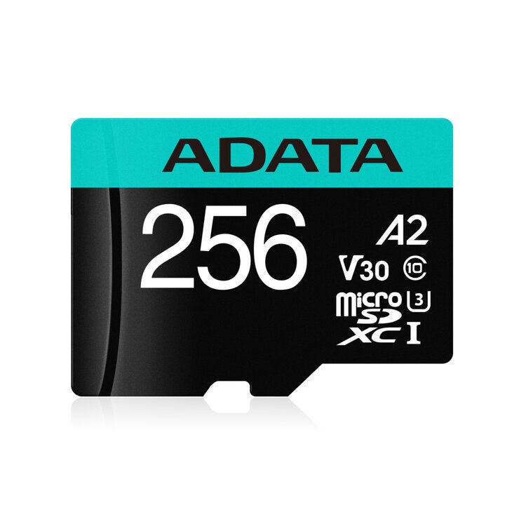 ADATA microSD 256GB UHS-I U3 V30S A2 AUSDX256GUI3V30SA2-RA1 ADATA microSD 256GB UHS-I U3 V30S A2 AUSDX256GUI3V30SA2-RA1