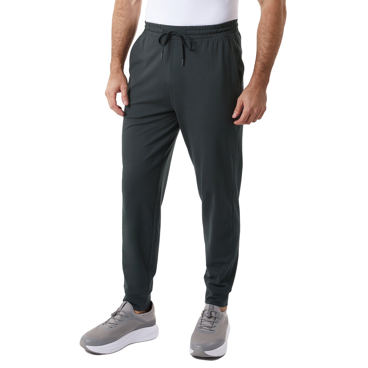 32 DEGREES メンズ ストレッチ ジョガー ウッドランドグレー L