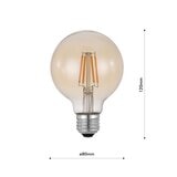 EGLO（エグロ）LED電球 A80 E26 電球色アンバー 320ルーメン