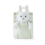 Honey Pod ベビーブランケット＆ぬいぐるみ グリーン