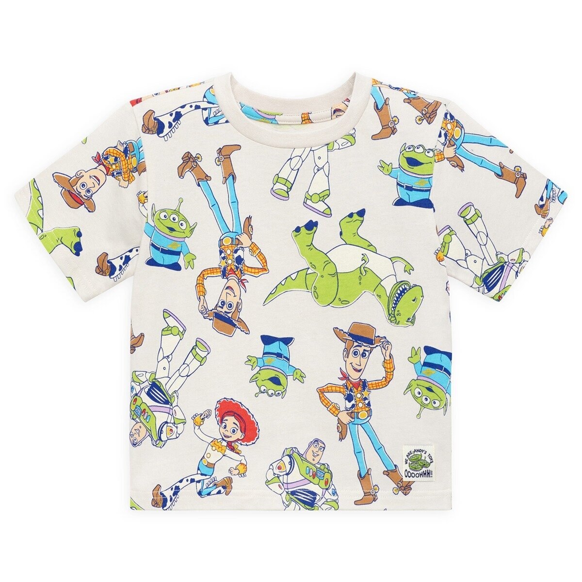 キャラクター キッズ 半袖 Tシャツ 4枚組 トイ・ストーリー 5