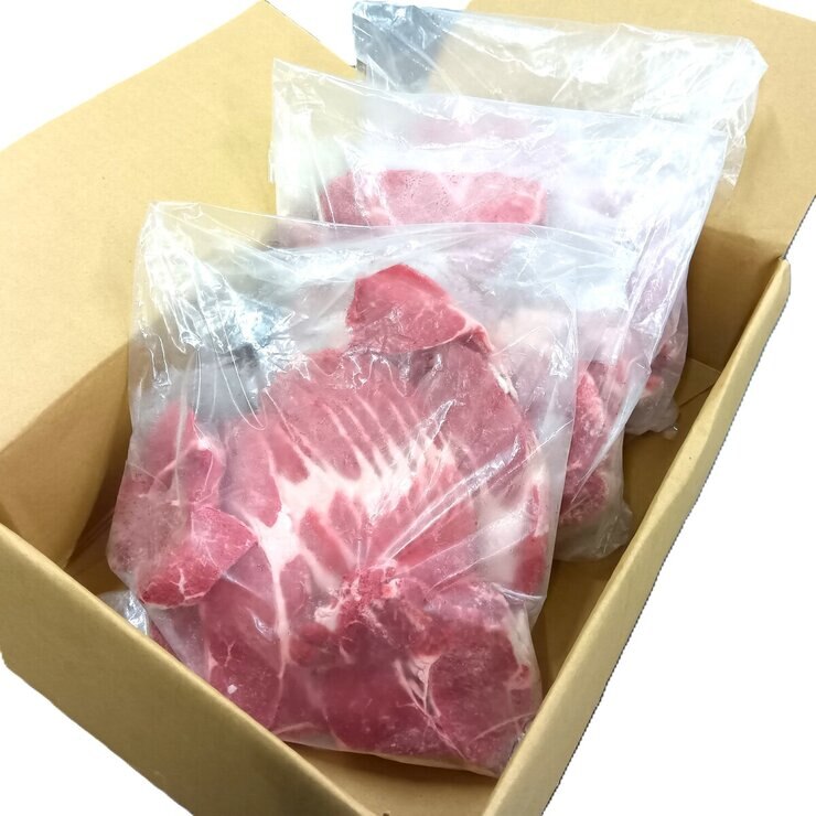 アメリカ産チョイスビーフ肩ロース 切り落とし1kg x 3パック アメリカ産チョイスビーフ肩ロース 切り落とし1kg x 3パック