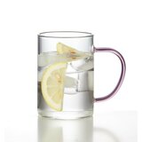 キングクリスタル カラーハンドルガラスカップ 8個 キングクリスタル カラーハンドルガラスカップ 8個