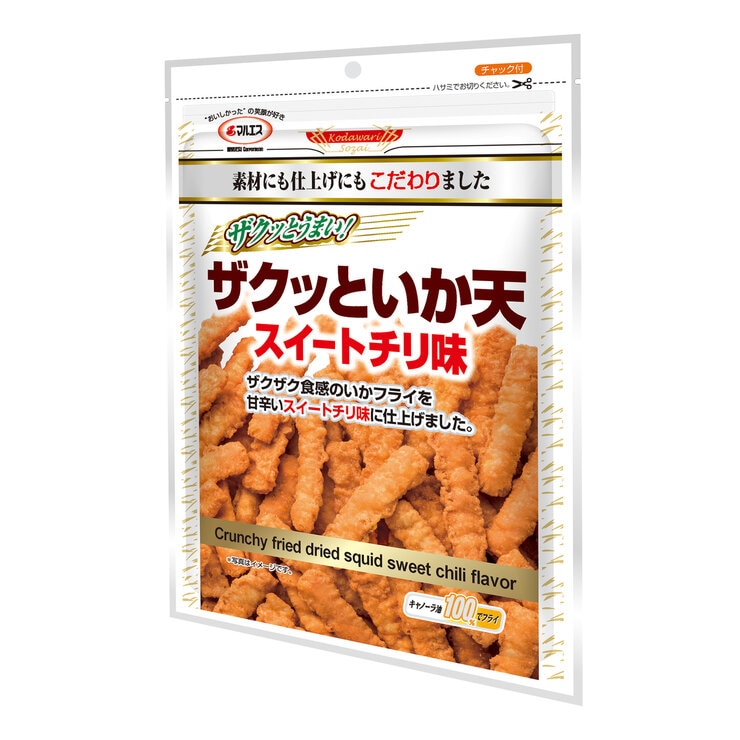 マルエス ザクッといか天 スイートチリ味 105g x 5