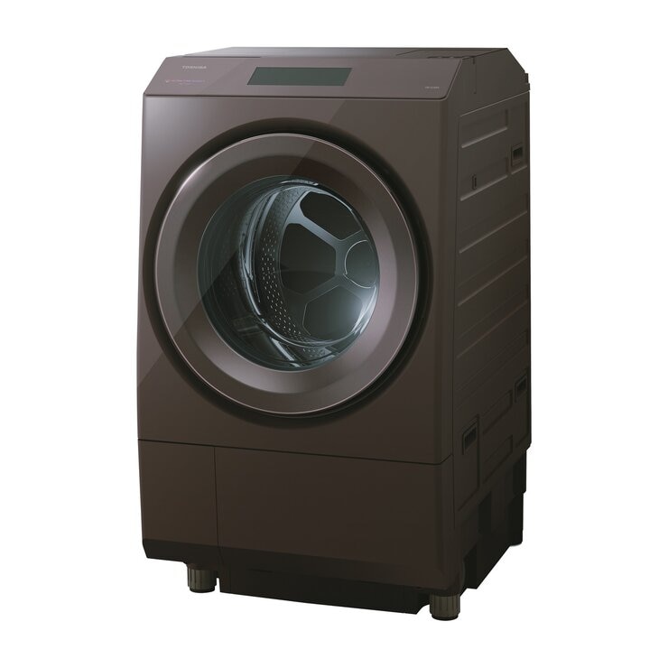東芝 ドラム式洗濯乾燥機 ZABOON 洗濯12kg 乾燥 7kg ボールドブラウン