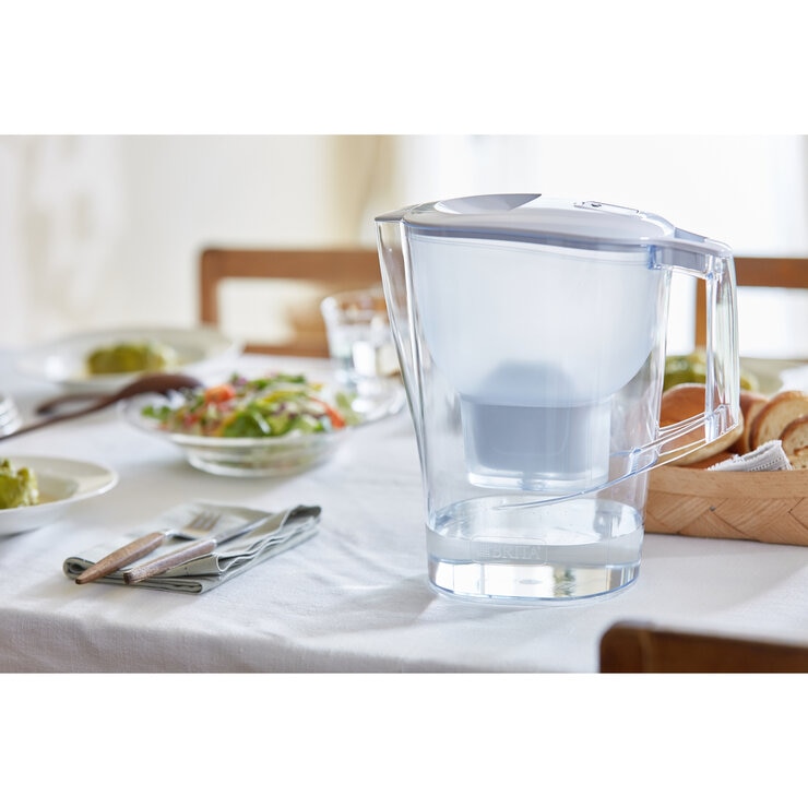 ブリタ ポット型浄水器 アルーナ カートリッジ4個付き ブリタ ポット型浄水器 アルーナ カートリッジ4個付き