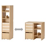 ファミオ キャビネットシェルフ ホワイト FDB-810 ファミオ キャビネットシェルフ ホワイト FDB-810