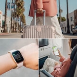 Satechi ヴィーガンレザーFindAll ラゲージタグ [Qi、Qi2、MagSafe対応]