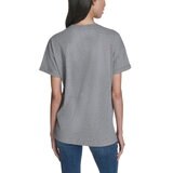 DKNY レディース 半袖 ロゴ Ｔシャツ ヘザー グレー L
