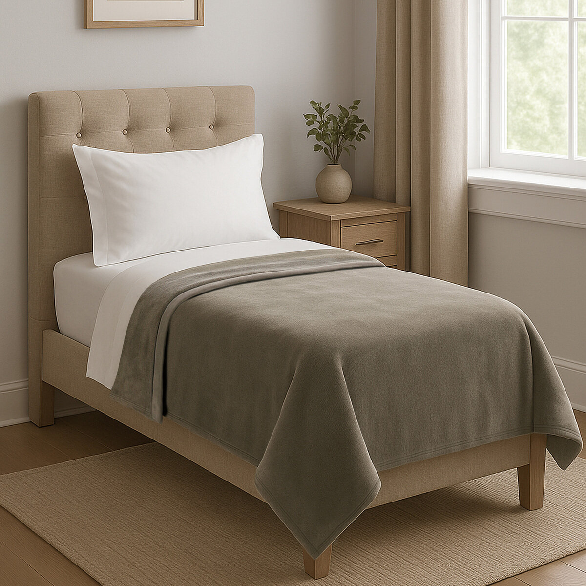 カークランドシグネチャー ブランケット シングル ピュア